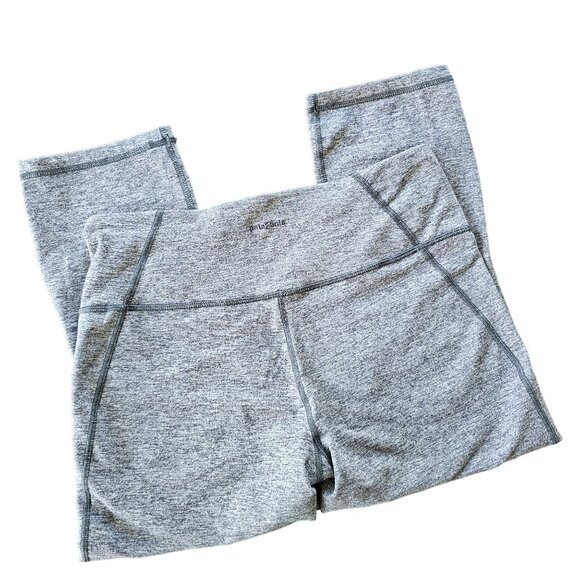 Patagonia Women's Athletic Yoga Workout Leggings Cropped Gray size L - Picture 2 of 15